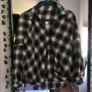Oversized flannel